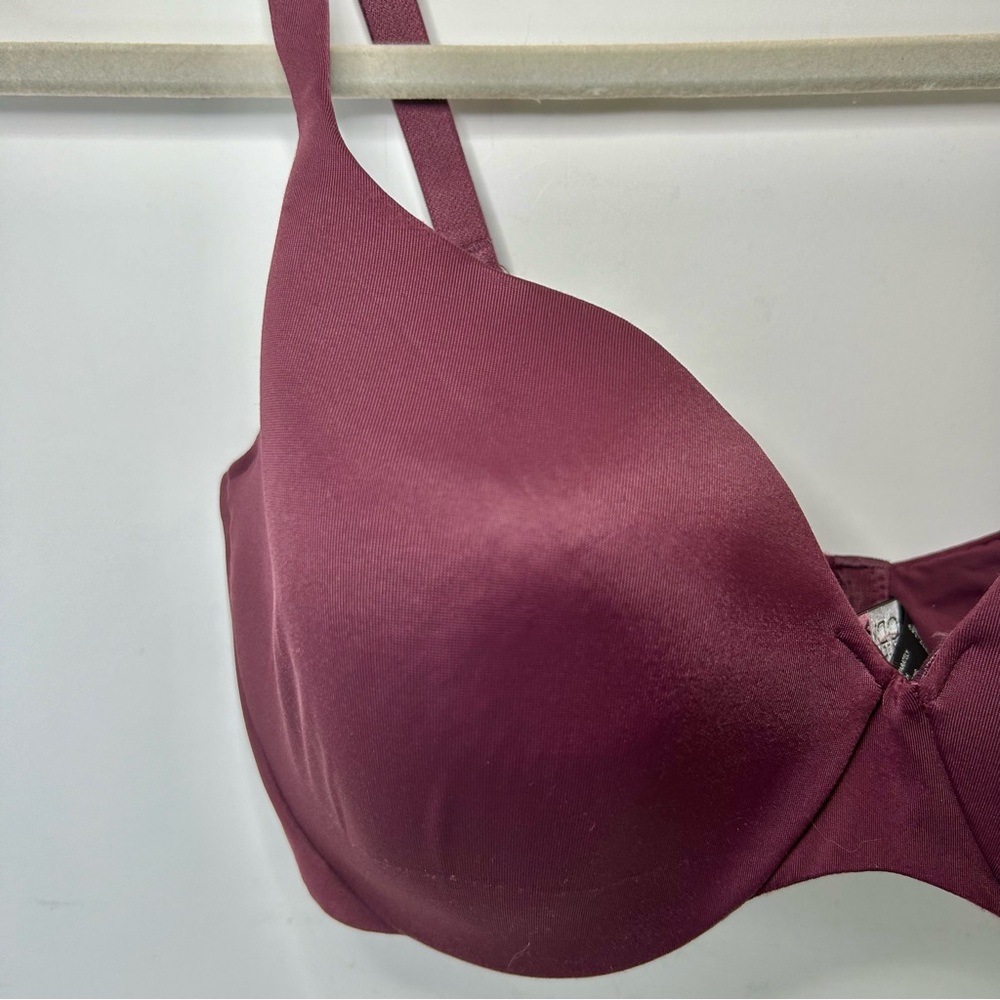Victoria’s Secret Body by Victoria IPEX Maroon Adjustable Strap Bra 34DD - Picture 3 of 13